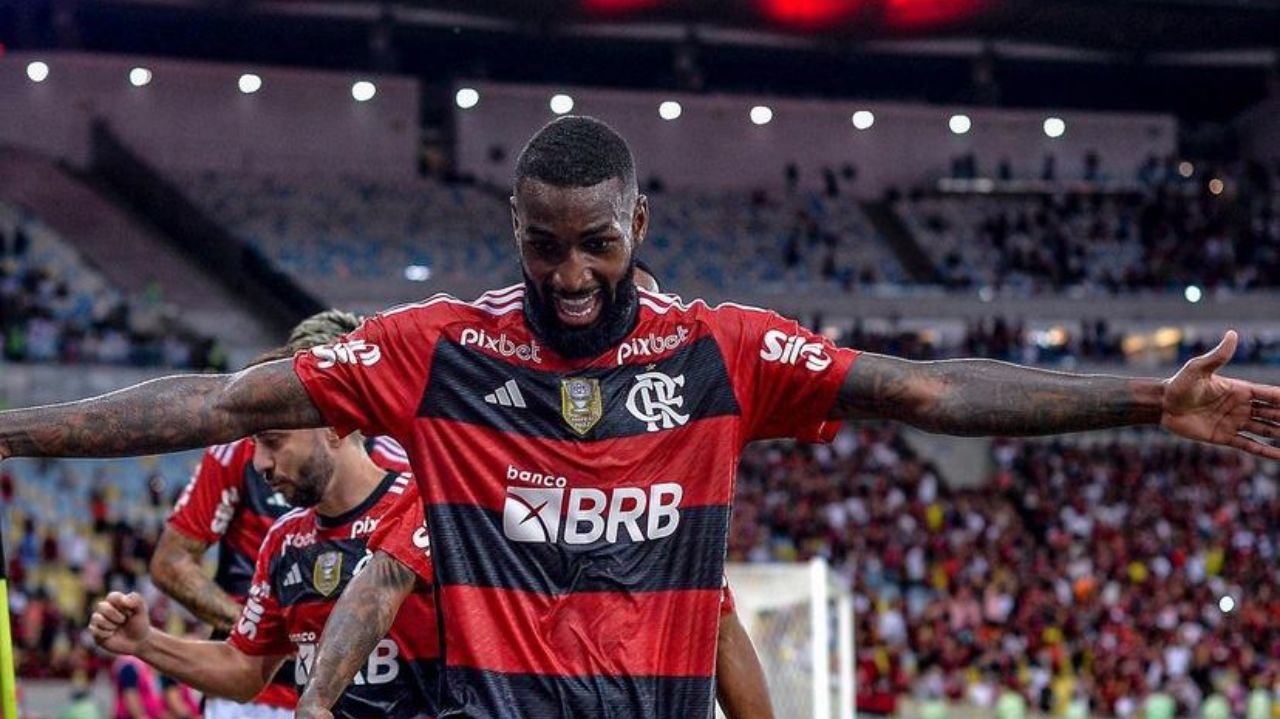 Gerson faz uma temporada brilhante no Flamengo, titular do time rubro-negro e da seleção Brasileira Lorena Bueri