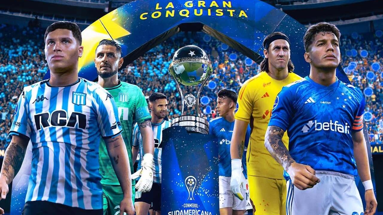 Cruzeiro e Racing disputam título inédito da Copa Sul-Americana 2024 Lorena Bueri