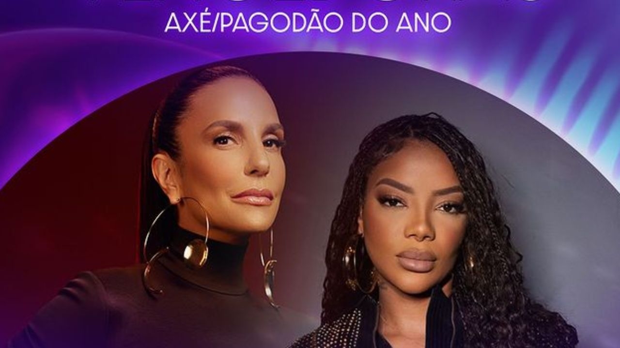 Prêmio Multishow: Ivete Sangalo e Ludmilla vencem por 'Macetando' na categoria de 'Axé/Pagodão do Ano' Lorena Bueri