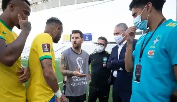Lionel Messi crítica intervenção da Anvisa durante o jogo: 'Por que não avisaram antes?'