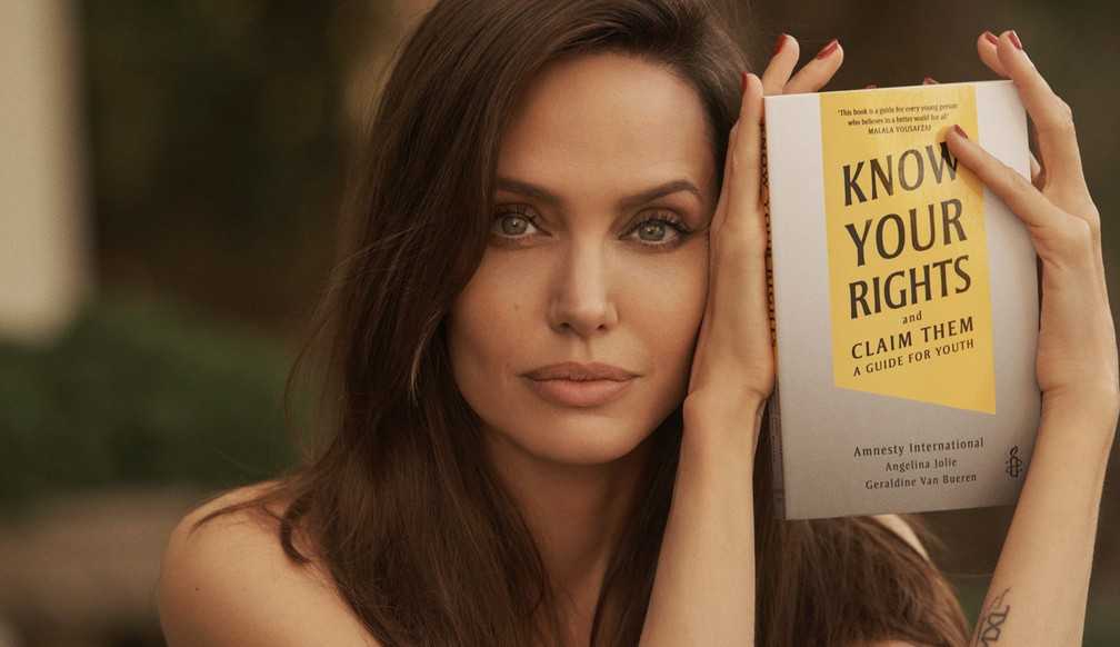 Angelina Jolie lança livro infantil sobre a luta por direitos 