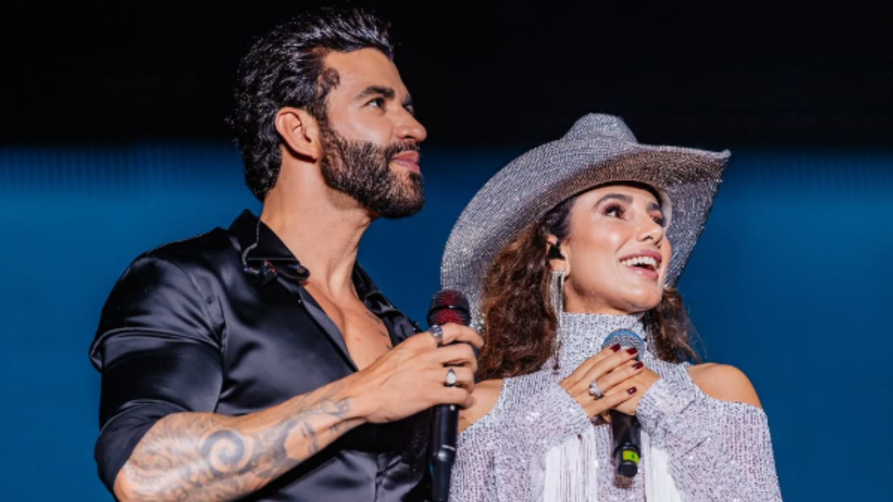 Paula Fernandes performa “Juntos”, ao lado de Gusttavo Lima, no Buteco, em São Paulo Lorena Bueri