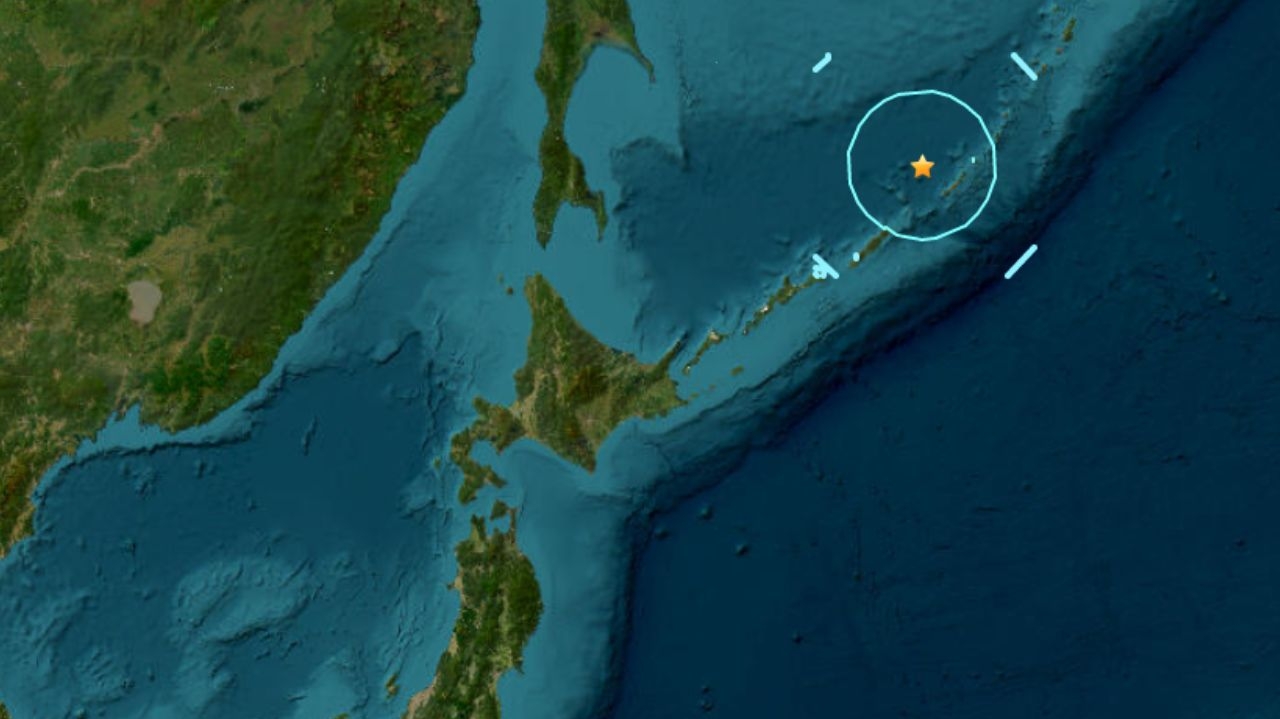 Ilhas Curilas são atingidas por terremoto de magnitude 6,7  Lorena Bueri