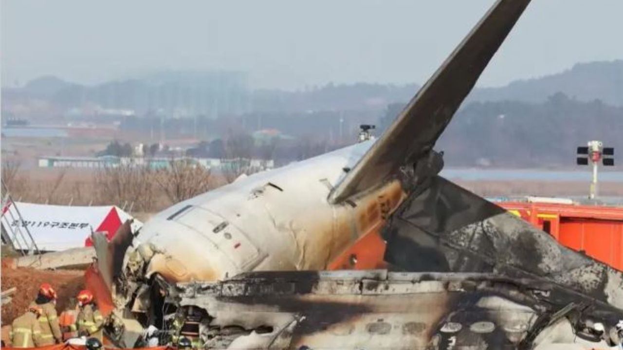 Avião bate em muro na Coreia do Sul e deixa 179 mortos Lorena Bueri