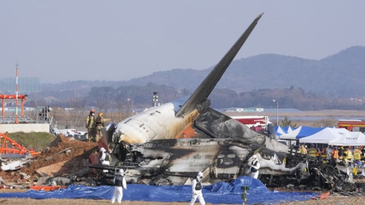 Investigação sobre queda de avião na Coreia do Sul pode levar até três anos Lorena Bueri