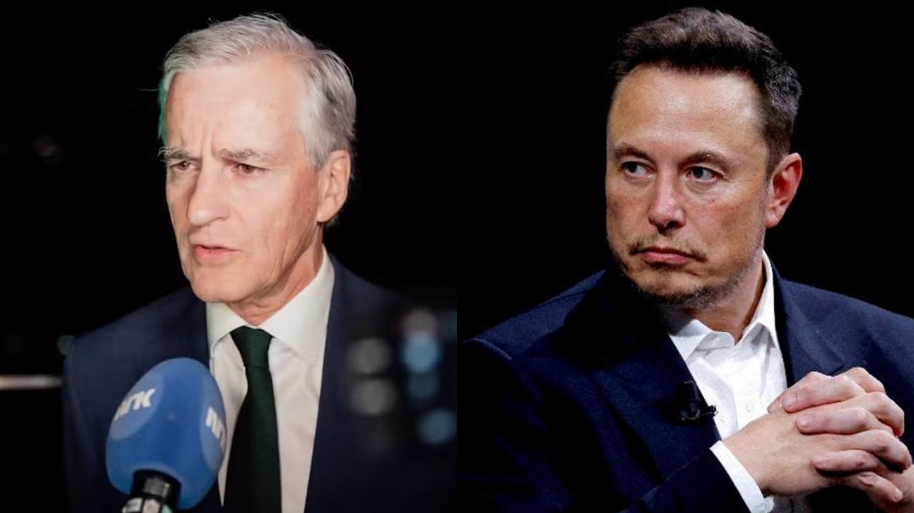 Primeiro-ministro da Noruega, Jonas Gahr diz se preocupar com mediação política de Elon Musk Lorena Bueri