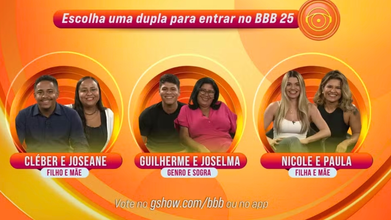 BBB 25: três duplas disputam última vaga no reality; saiba quem são Lorena Bueri