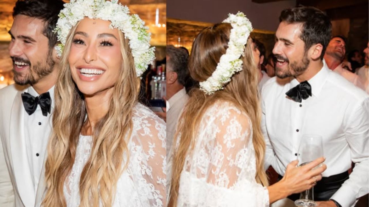 Nicolas Prattes compartilha fotos inéditas de seu casamento com Sabrina Sato Lorena Bueri