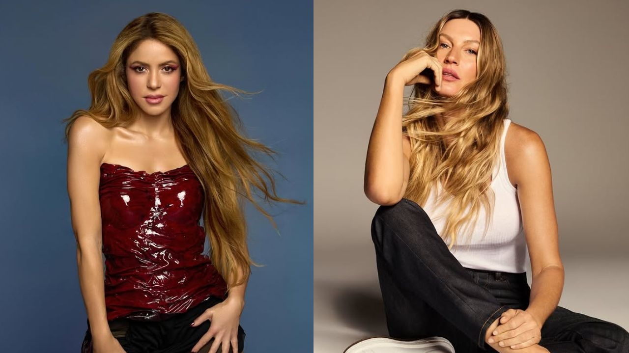 Site revela que Gisele Bündchen pode escolher Shakira como madrinha de seu próximo filho Lorena Bueri