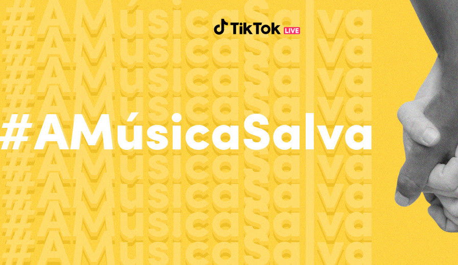 #AMúsicaSalva | Campanha criada pelo TikTok em parceria com o Emicida