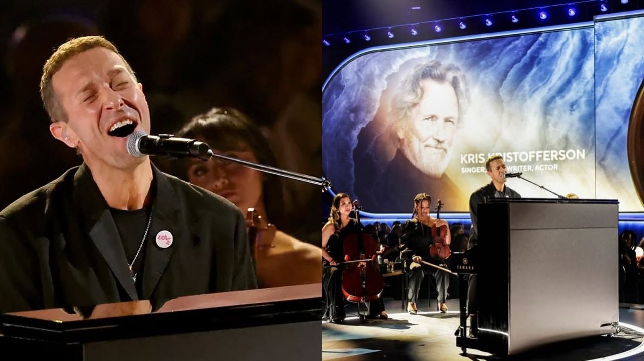 Grammy 2025: Chris Martin realiza tributo a artistas que já se foram Lorena Bueri