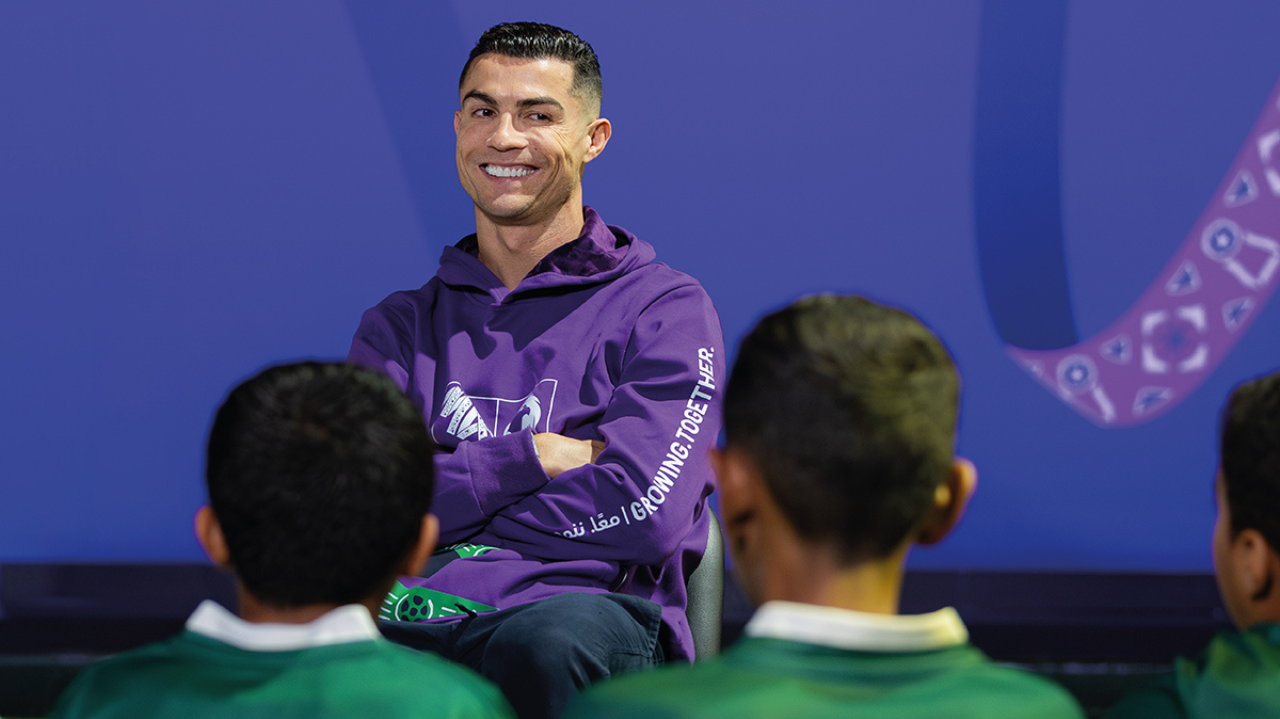 Cristiano Ronaldo se considera o jogador mais completo da história do futebol Lorena Bueri