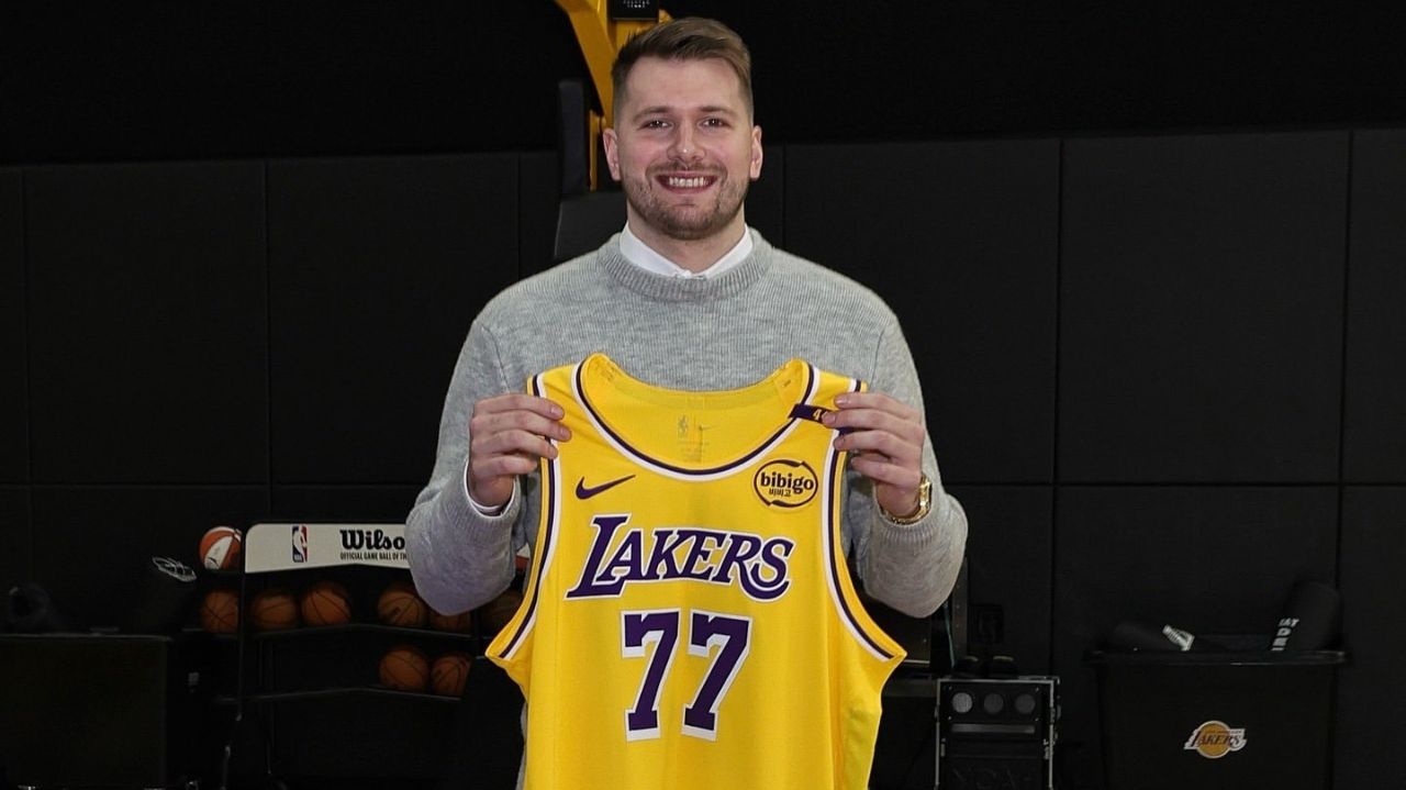 Luka Doncic é apresentado oficialmente pelo Los Angeles Lakers Lorena Bueri