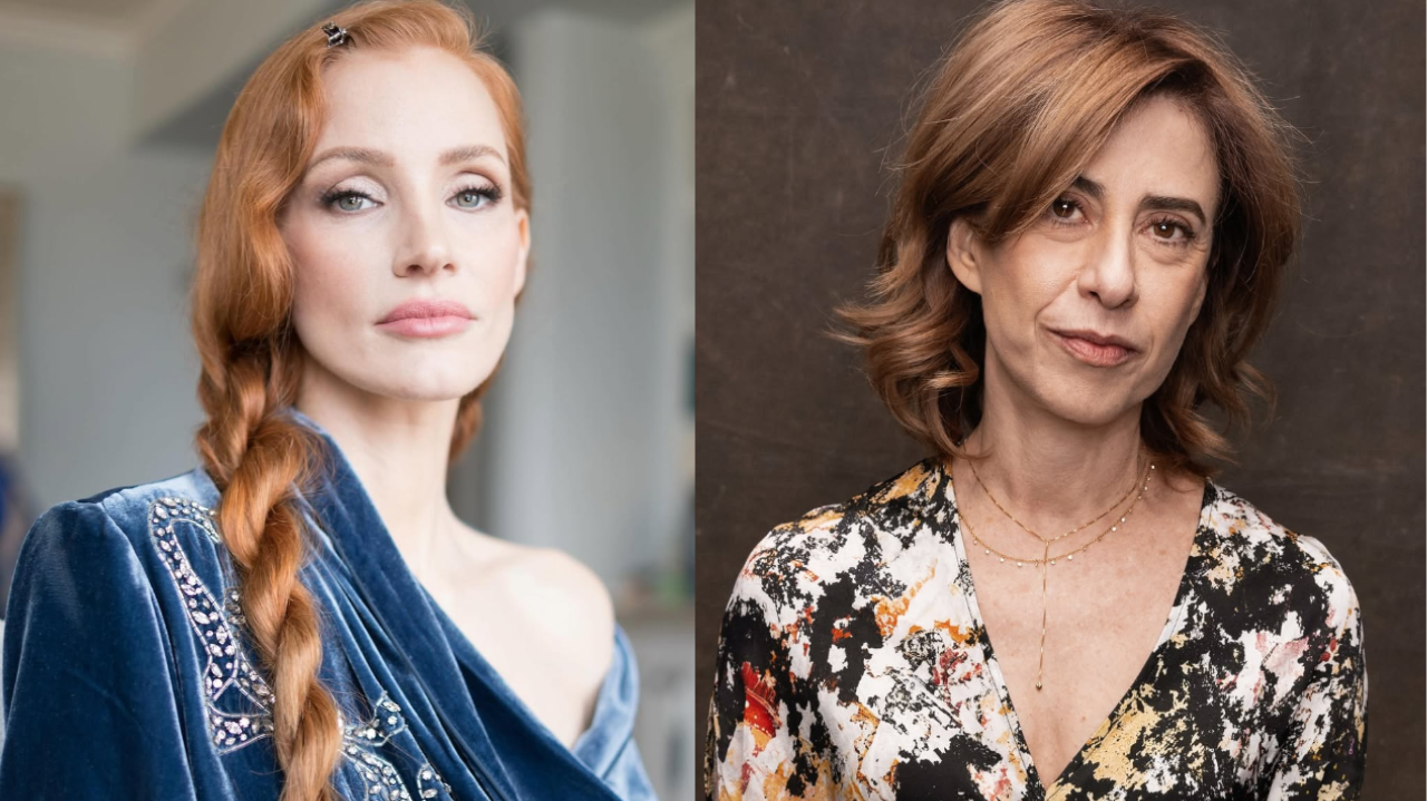 'Quero ser amiga de Fernanda Torres', diz Jessica Chastain  Lorena Bueri