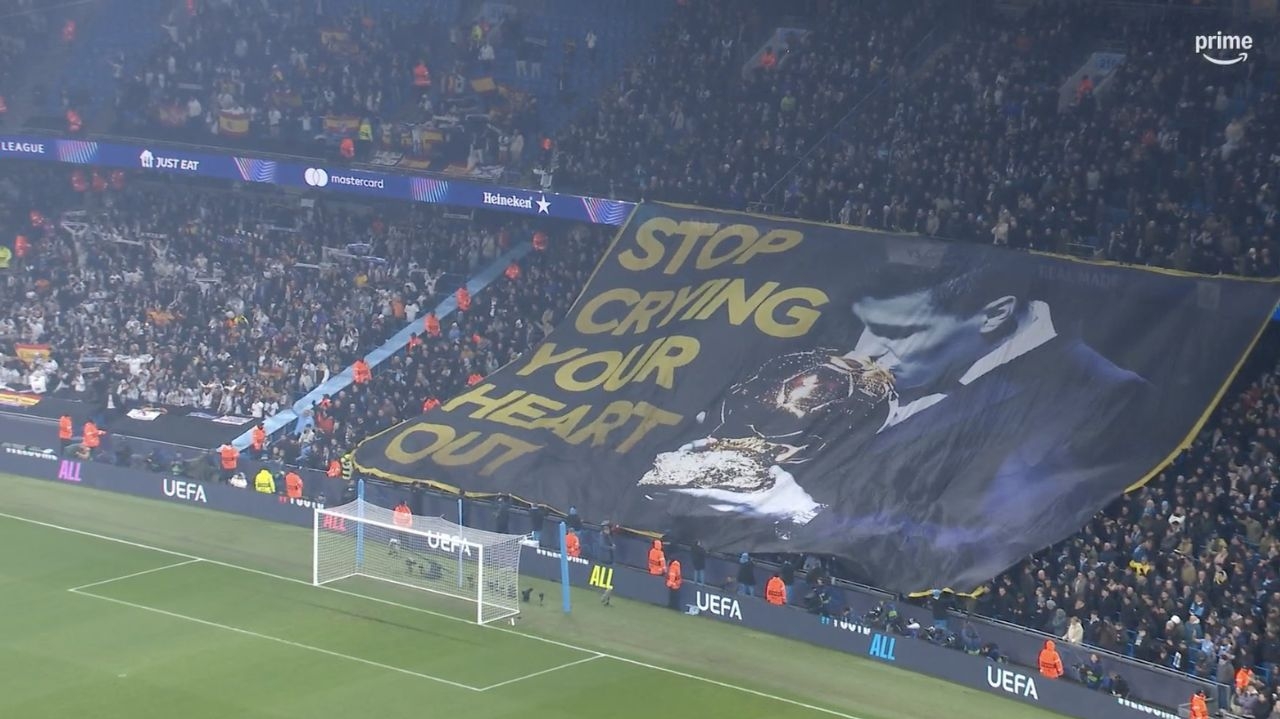 Torcida do Manchester City provoca Vinicius Junior antes do confronto Lorena Bueri