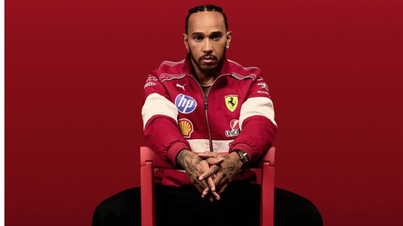 Hamilton faz primeira aparição oficial como piloto da Ferrari em evento da F1 75 Live Lorena Bueri