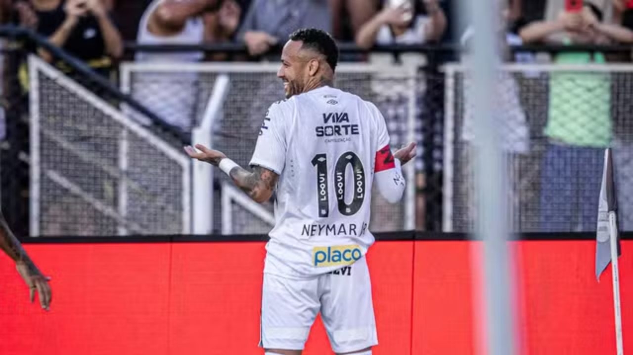 Santos e Neymar brilham e chegam com moral para o mata-mata do Paulistão Lorena Bueri