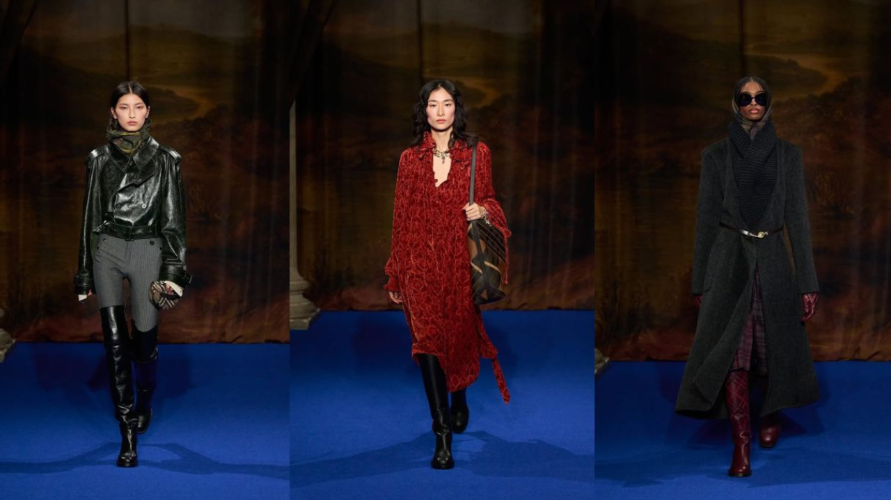 London Fashion Week: Burberry traz a tendência das botas altas em desfile  Lorena Bueri