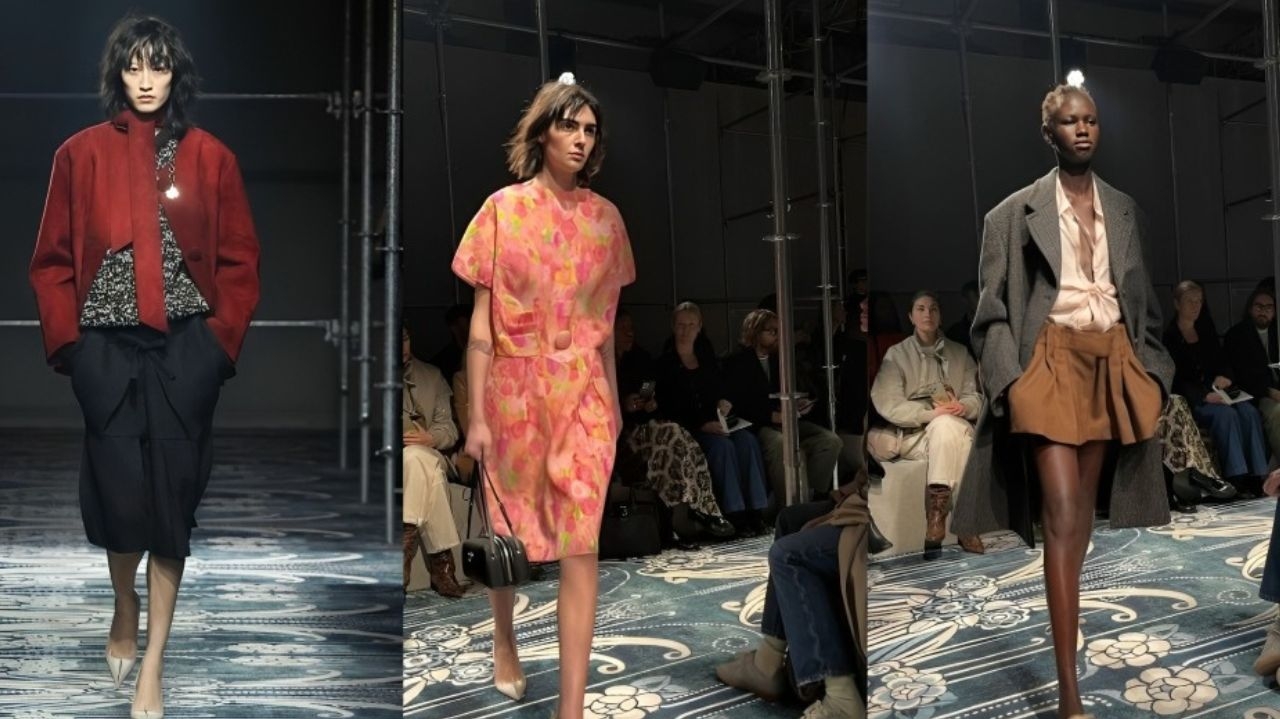 Prada traz sua versão da Feminilidade na Semana de Moda de Milão Lorena Bueri