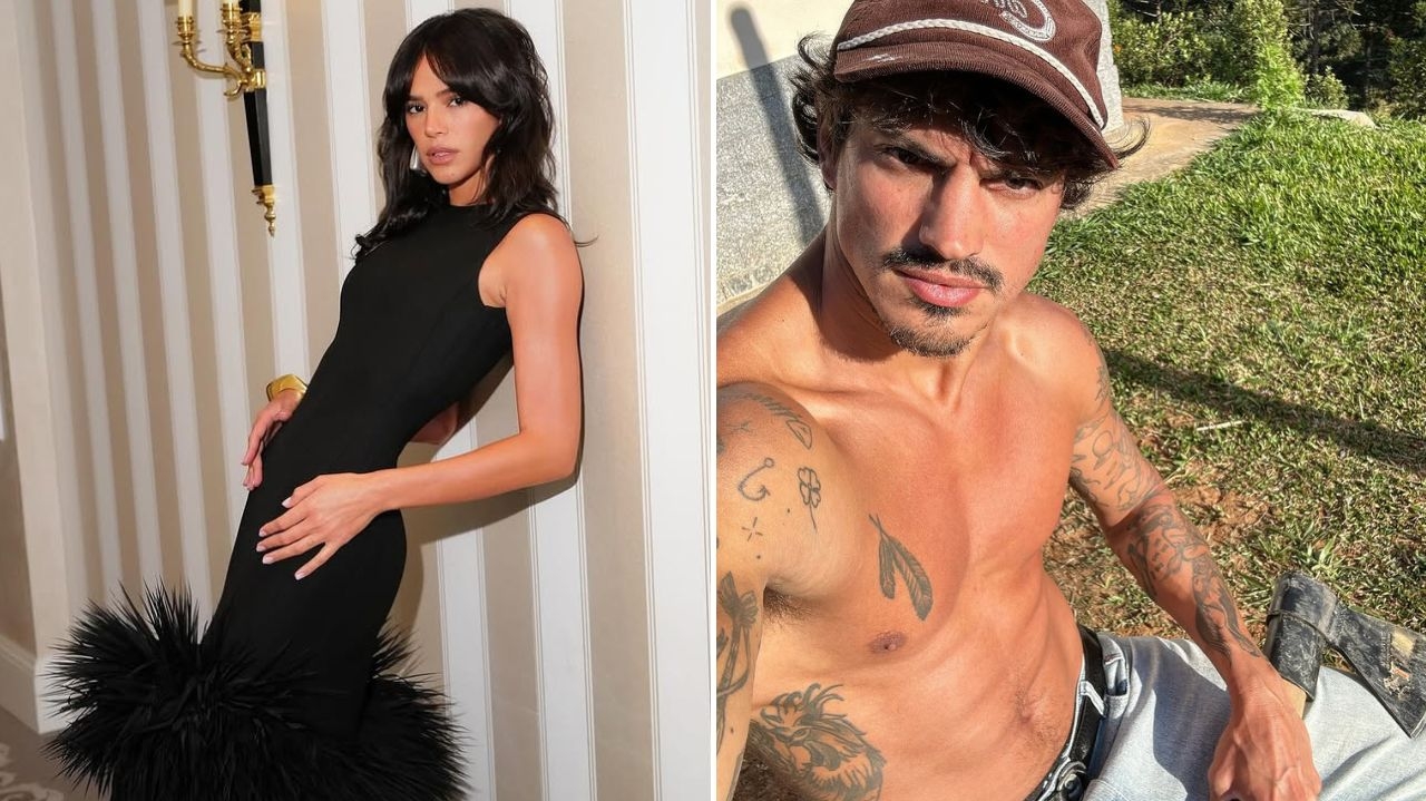 Bruna Marquezine curte fotos de modelo carioca após término com João Guilherme Lorena Bueri