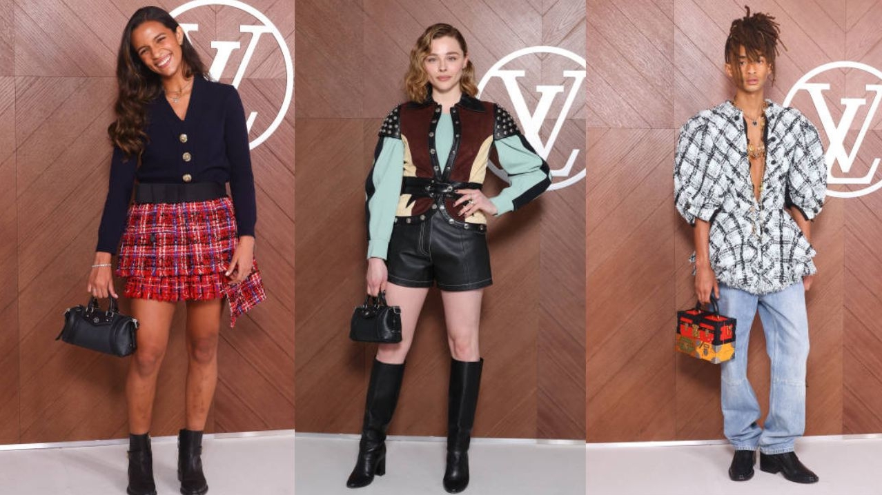 Celebridades brilham no desfile da Louis Vuitton em Paris Lorena Bueri