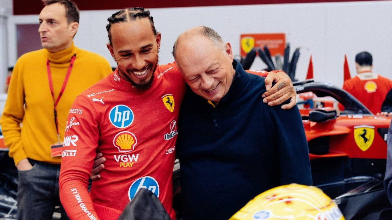 Frédéric Vasseur se diz otimista sobre a evolução de Hamilton na temporada Lorena Bueri
