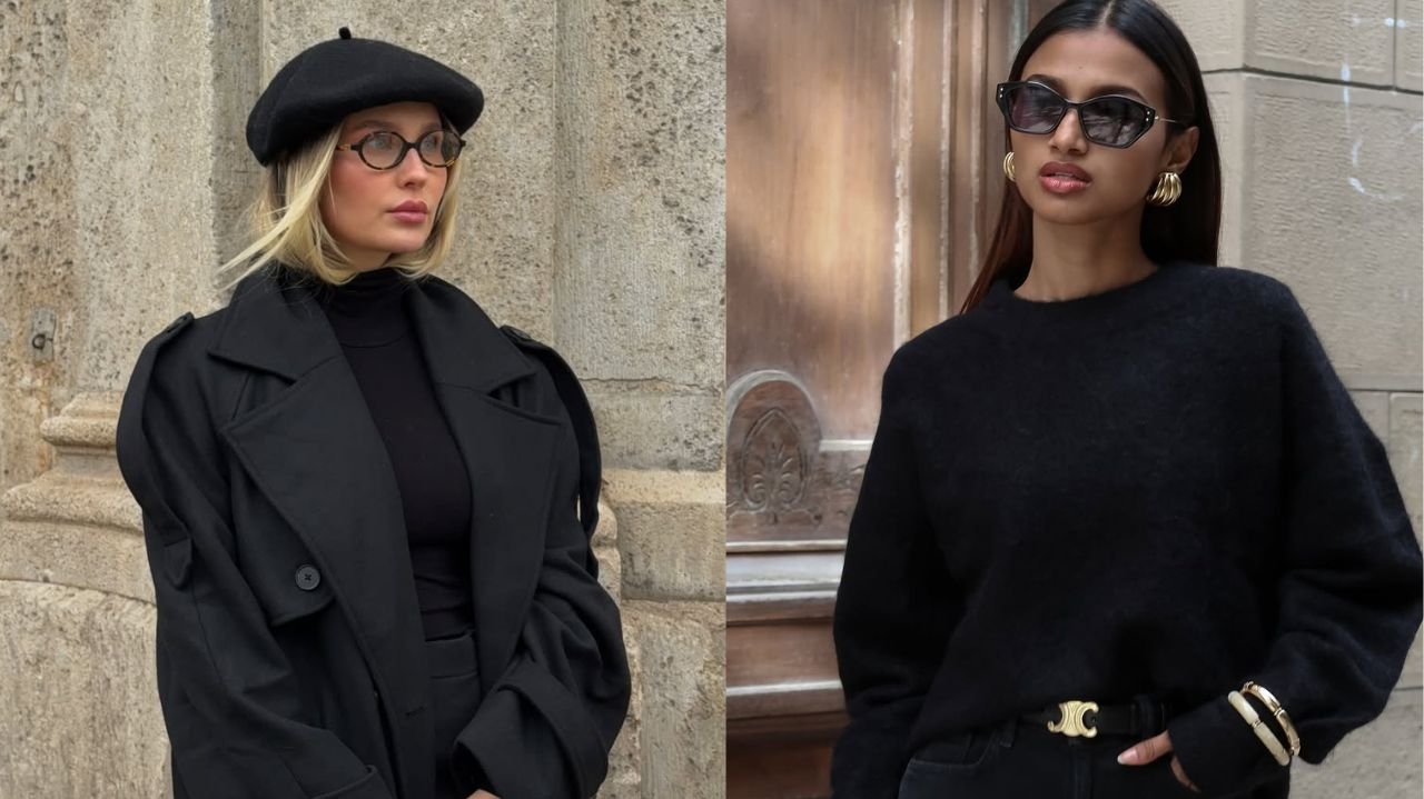 All black: confira algumas dicas para montar um look estiloso Lorena Bueri