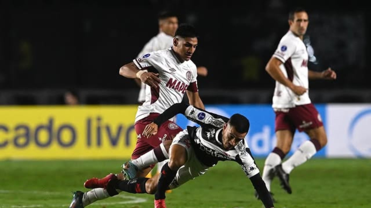 Vasco joga mal e empata com o Lanus na Sulamericana Lorena Bueri