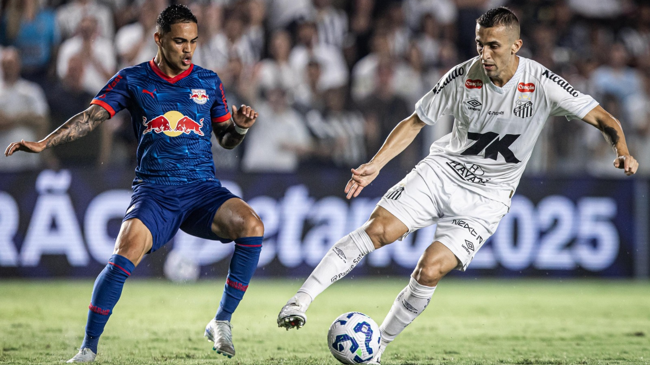 Sob olhares de Neymar, Santos perde para o Bragantino na Vila Belmiro  Lorena Bueri