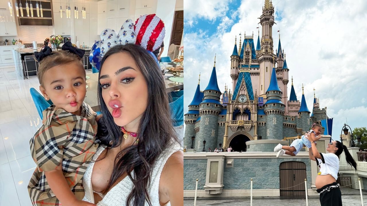 Bruna Biancardi posa em foto com funcionários de viagem após refutar notícias problemáticas Lorena Bueri