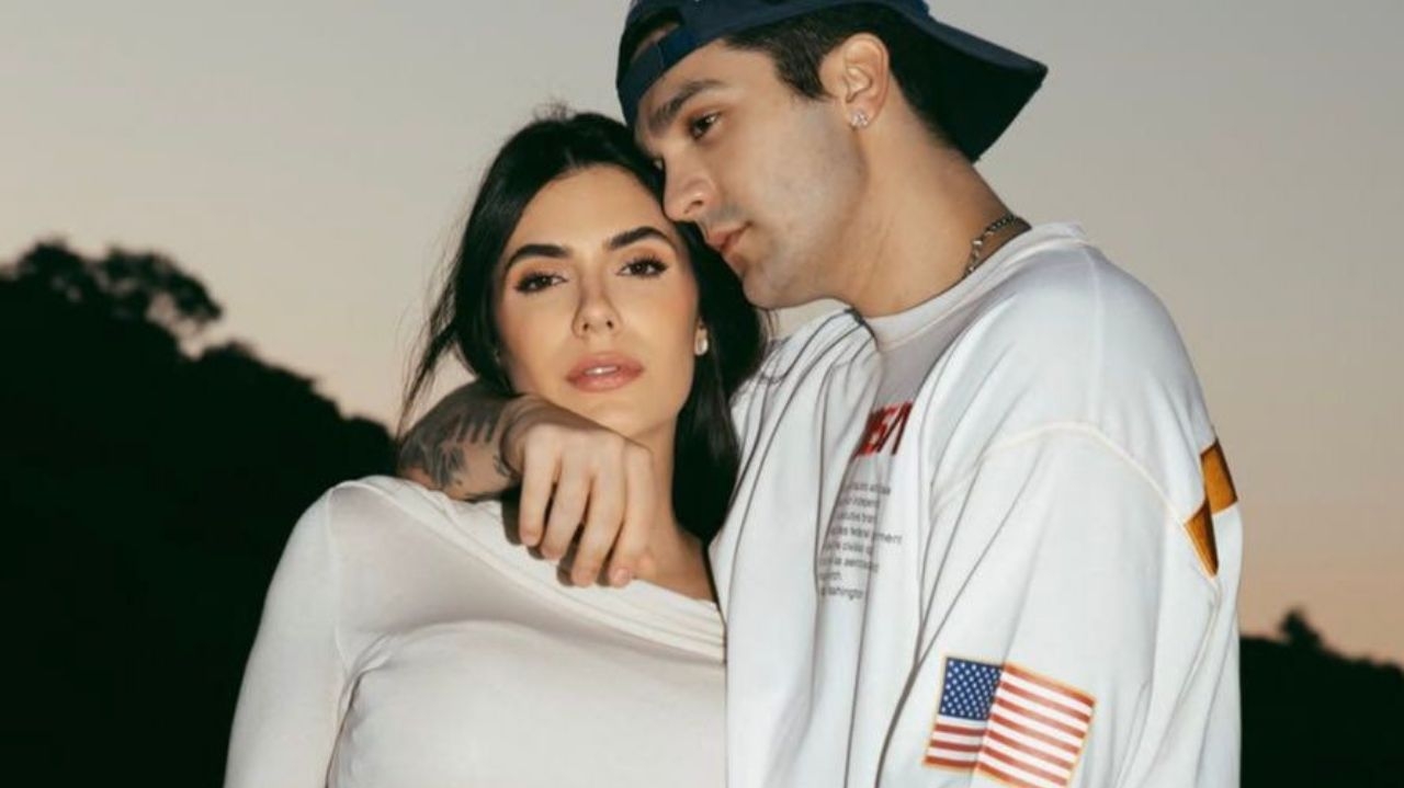 Luan Santana celebra 4 meses da filha Serena com foto emocionante nas redes sociais Lorena Bueri