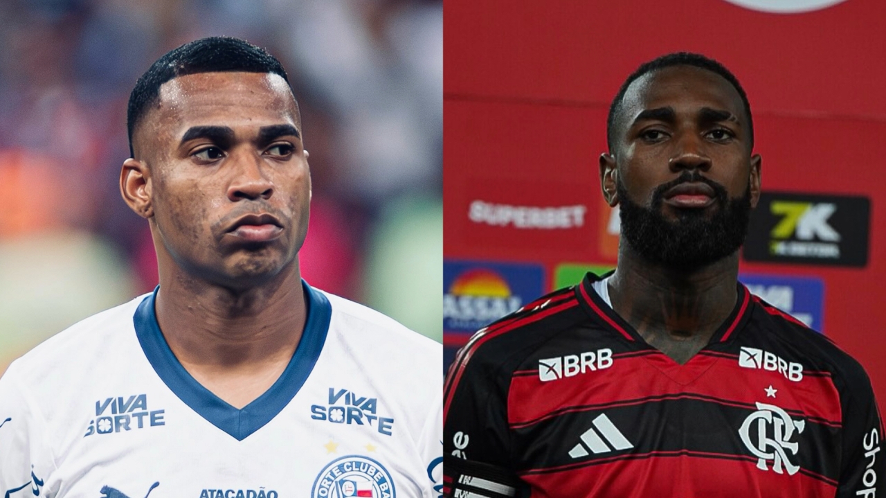 Flamengo e Bahia duelam pelo topo da tabela do Brasileirão em confronto de volantes decisivos Lorena Bueri