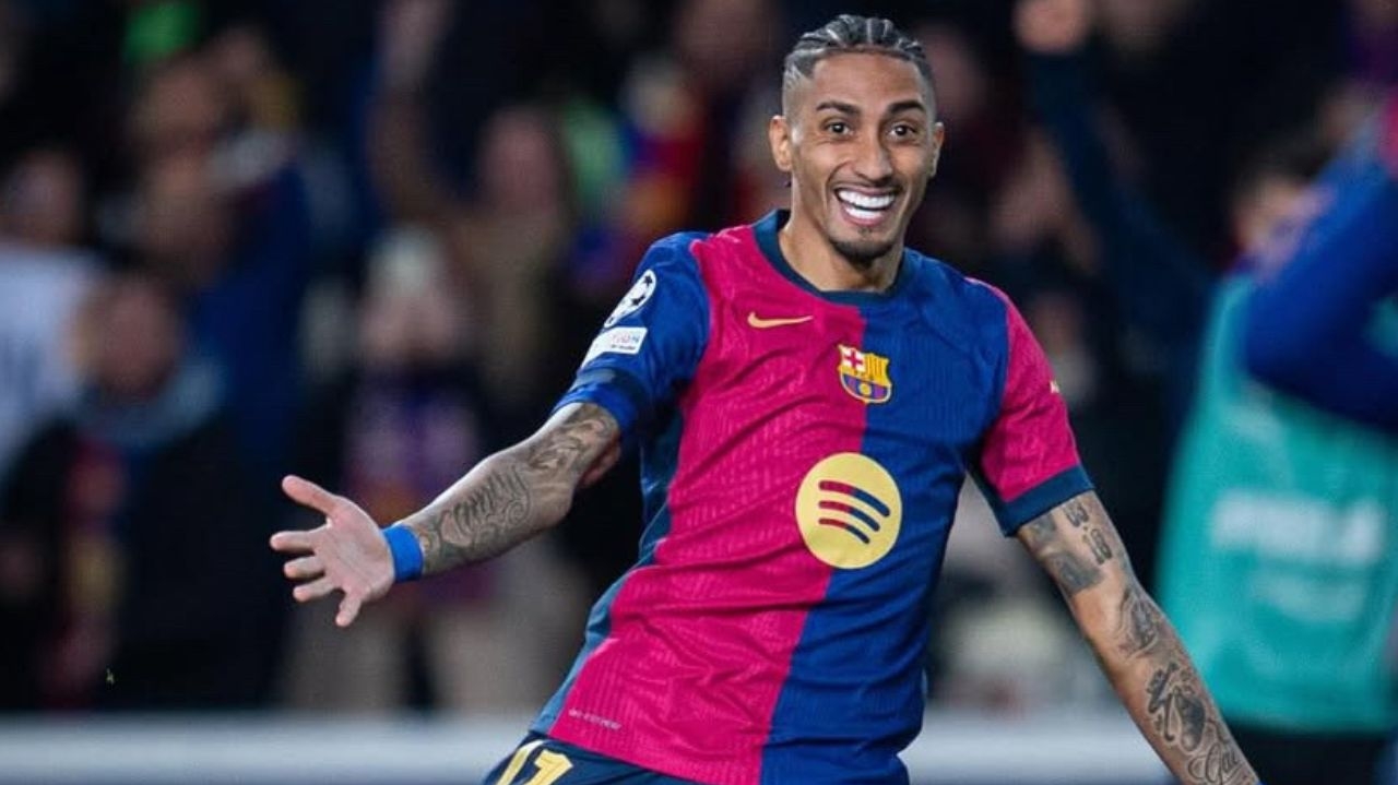 Raphinha se pronuncia sobre possível renovação com o Barcelona Lorena Bueri