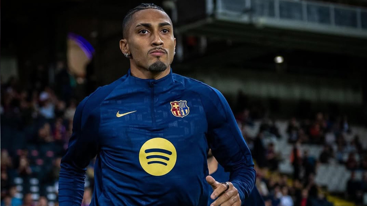 Raphinha se aproxima de renovação com o Barcelona até 2029 Lorena Bueri