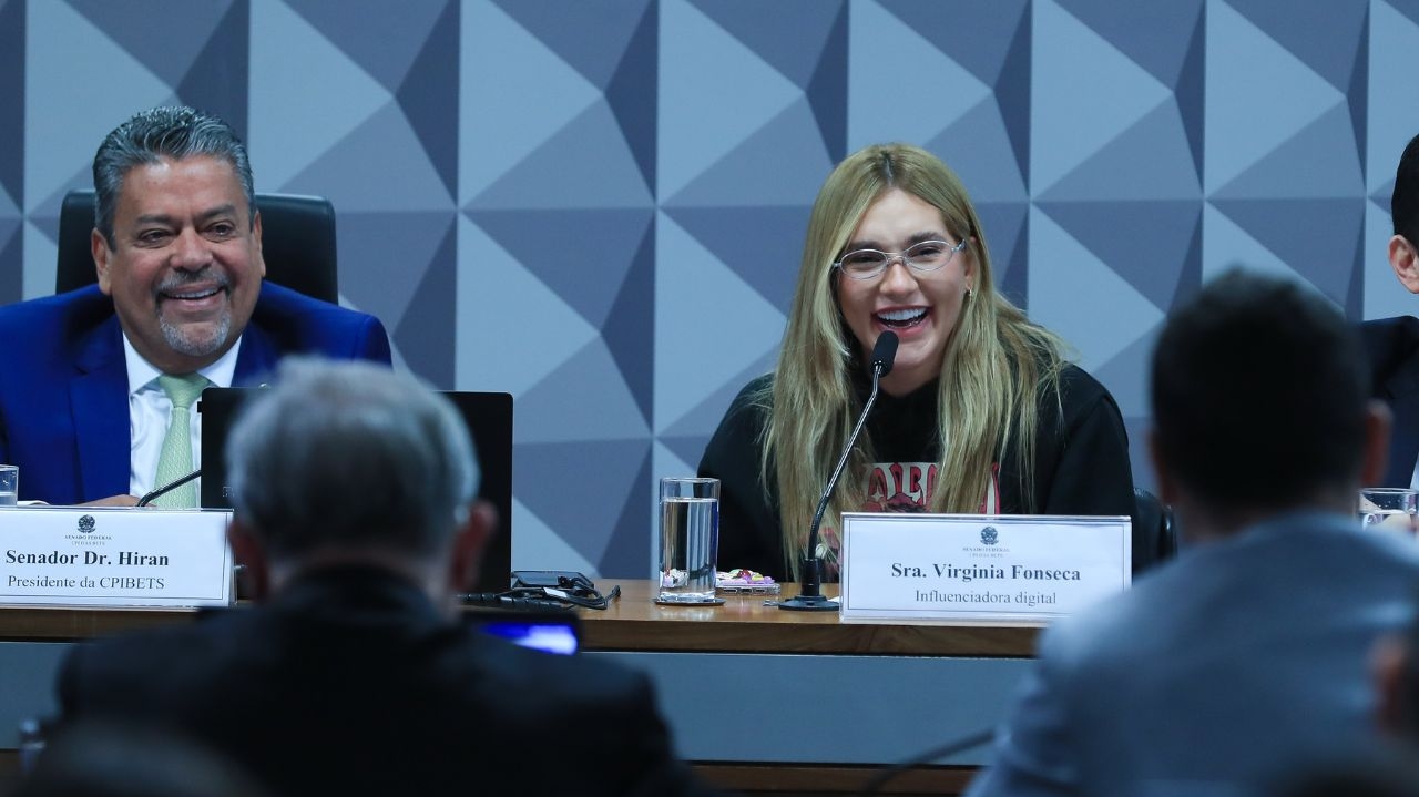 Virgínia Fonseca nega “cláusula da desgraça” e admite bônus por lucro em audiência da CPI das Bets Lorena Bueri