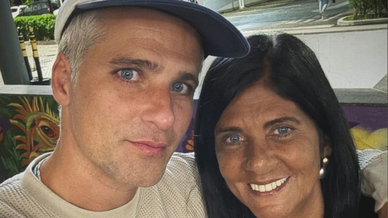 Bruno Gagliasso publica foto com a mãe após desentendimentos Lorena Bueri