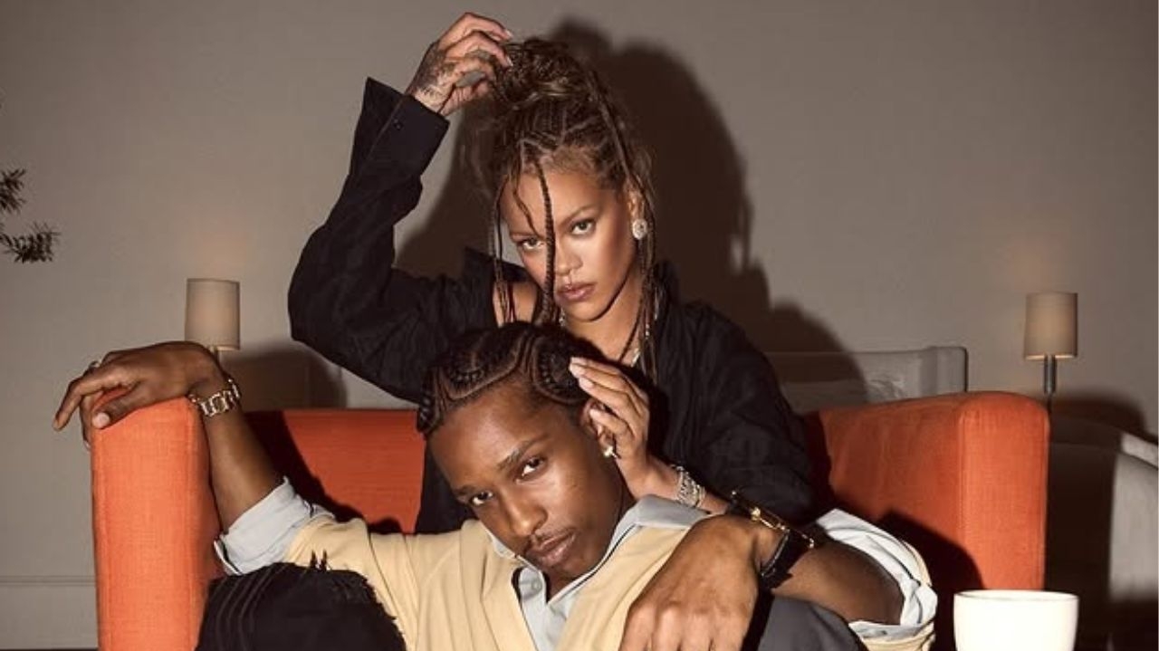  Rihanna brilha em Cannes com o marido A$AP Rocky  Lorena Bueri