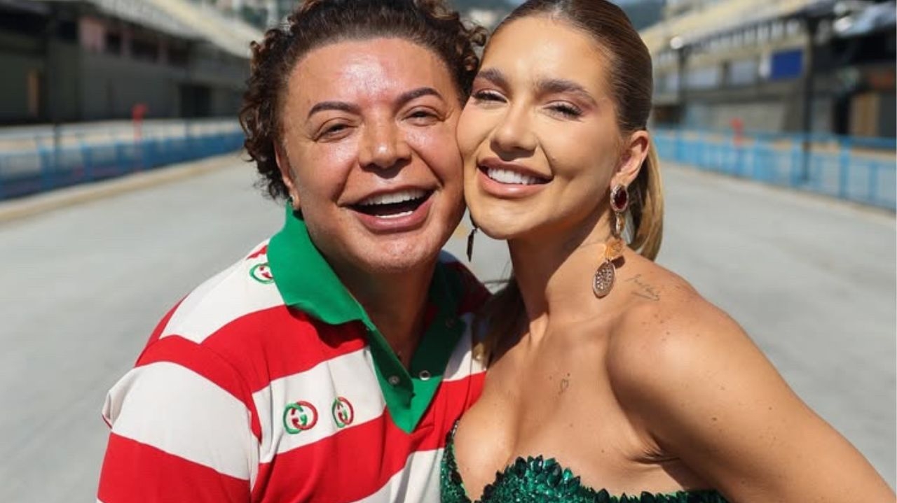 David Brazil rebate críticas sobre Virgínia como Rainha de bateria Lorena Bueri