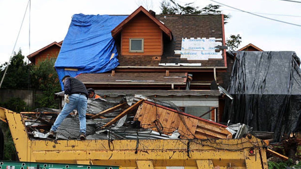 Tornado atinge sul do Chile e deixa feridos em Puerto Varas Lorena Bueri