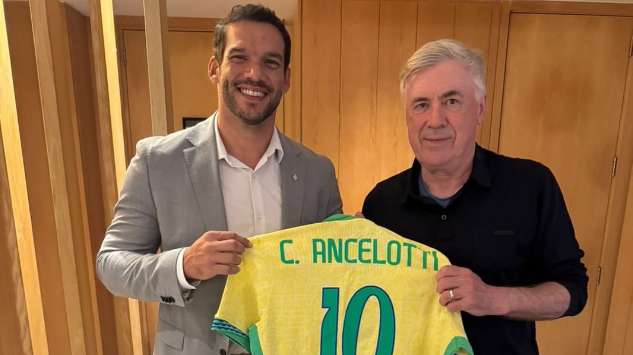 Samir Xaud visita CT da Seleção e reforça nova postura da CBF Lorena Bueri