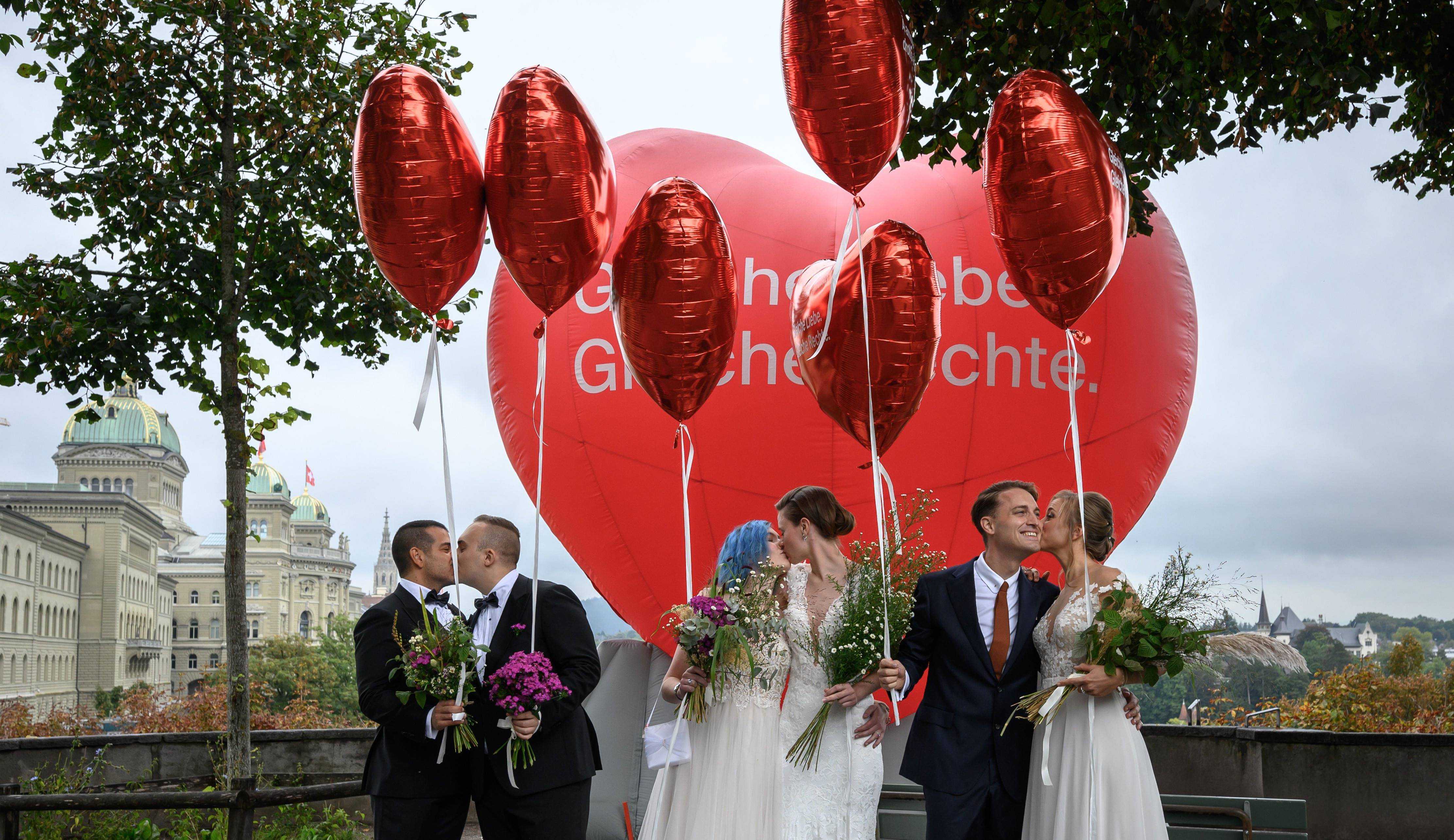 Suíça se torna o 30° país no mundo a aprovar o casamento entre pessoas do mesmo sexo