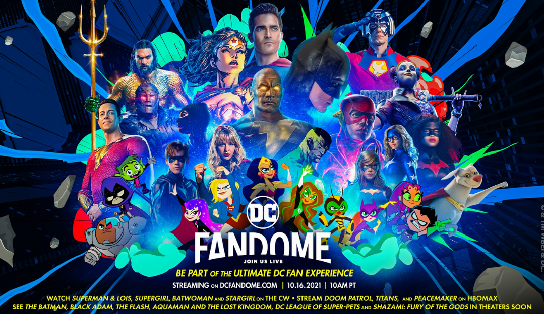 Trailer do DC FanDome traz cenas de produções do estúdio