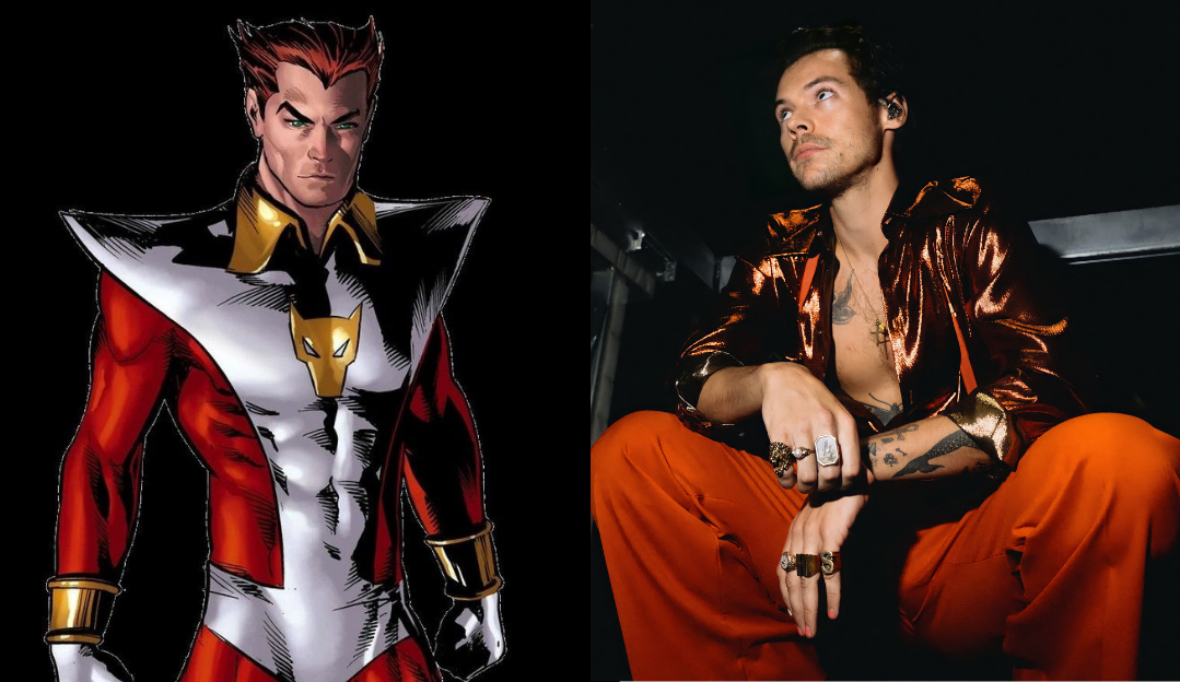 Harry Styles interpretará Starfox, irmão de Thanos, em ‘Os Eternos’ Lorena Bueri