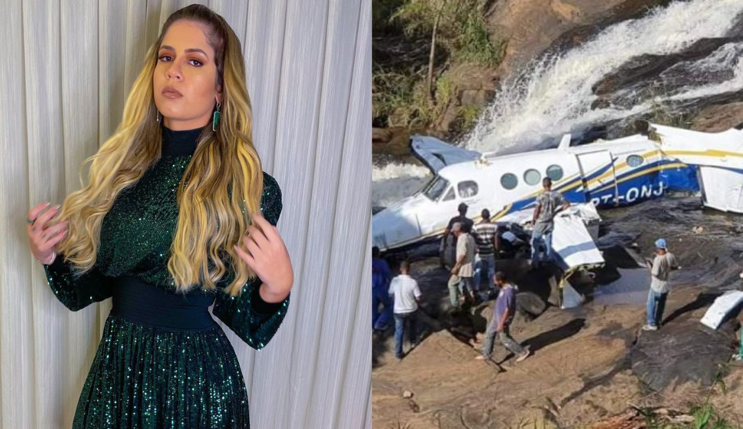 Morre a cantora Marília Mendonça em acidente aéreo