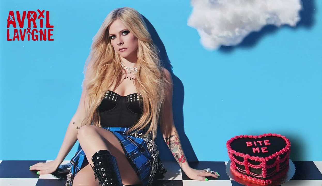 Nova era rock de Avril Lavigne com 'Bite Me'