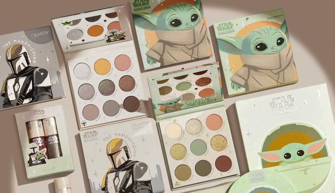 ColourPop lança linha de maquiagem inspirada em Mandalorian Lorena Bueri