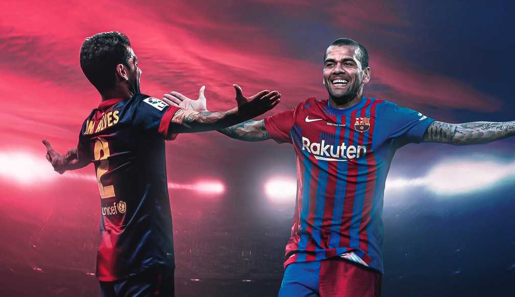 Barcelona anuncia o retorno de Daniel Alves