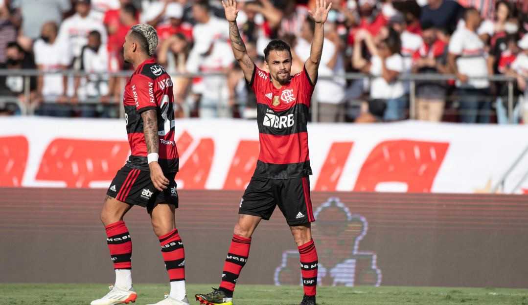 Flamengo goleia o São Paulo no Morumbi em reencontro com Ceni Lorena Bueri