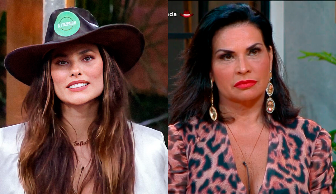 Dayane Mello se irrita com comentários de Solange Gomes em “/A Fazenda 13″/
