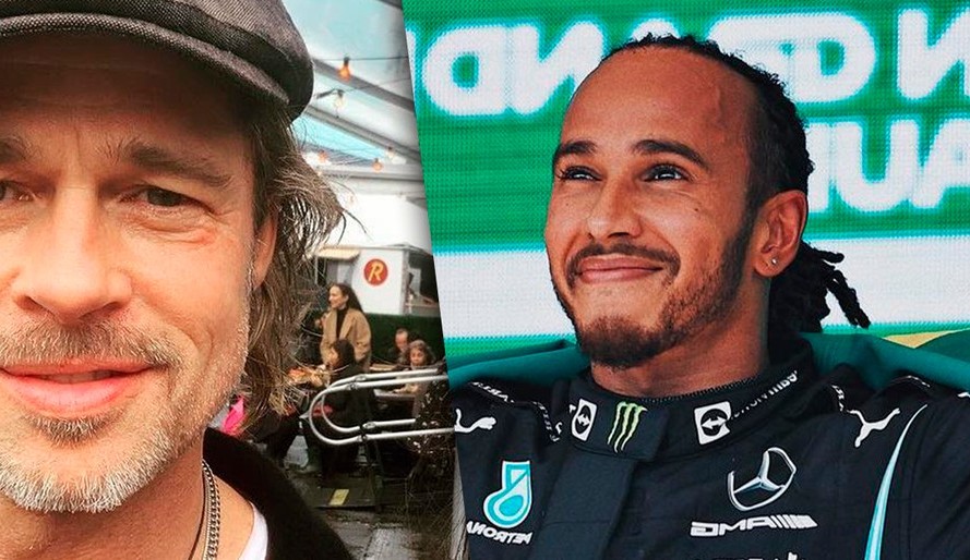 Brad Pitt participará de filme com Lewis Hamilton
